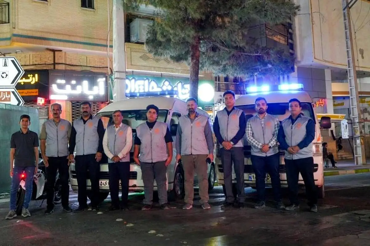 ایستگاه سلامت، خدمت رسانی گروه جهادی شهدای صنعت مس در رفسنجان