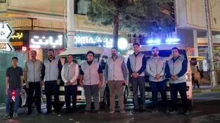 ایستگاه سلامت، خدمت رسانی گروه جهادی شهدای صنعت مس در رفسنجان