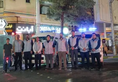 ایستگاه سلامت، خدمت رسانی گروه جهادی شهدای صنعت مس در رفسنجان