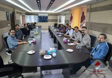 بازدید مدیران ارشد شرکت صبانور از روند تعمیرات اساسی کارخانه گندله‌سازی اسدآباد
