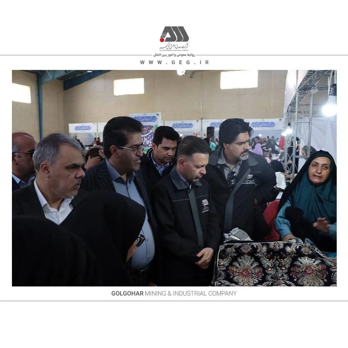 در افتتاحیه نمایشگاه کارآفرینی دهستان شریف آباد مطرح شد
 پرداخت بیش از ۶ هزار فقره تسهیلات راه اندازی مشاغل خانگی توسط شرکت گل گهر