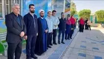 زنگ مهر در مدارس امام حسین (ع) فولاد خوزستان به صدا در آمد