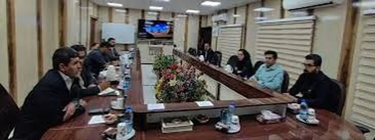دیدار معاون سرمایه انسانی شرکت معدنی و صنعتی گهر زمین با معاون منابع انسانی و امور اجتماعی شرکت فولاد خوزستان