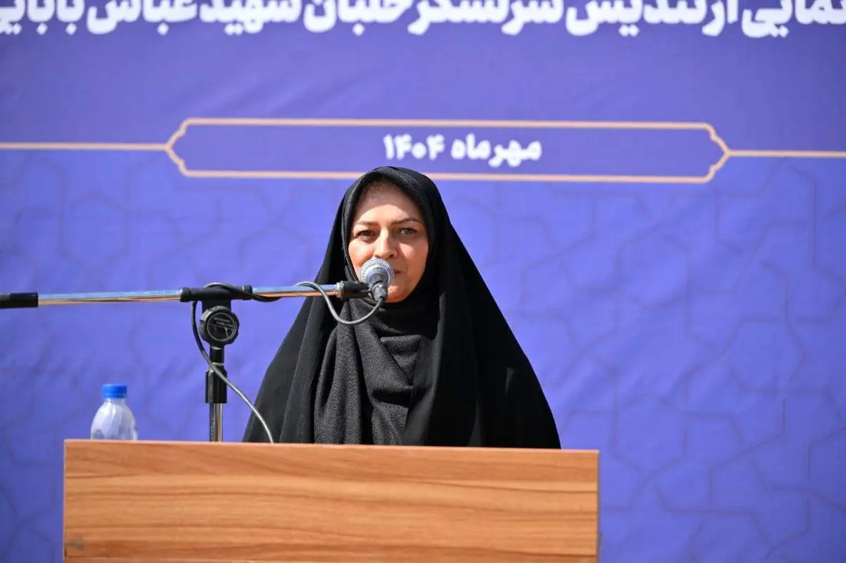 نصب تندیس  شهید بابایی در ورودی تهران، پاسداشت قهرمانان همیشه زنده
