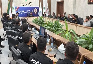 ‌تأکید مدیرعامل فولاد غدیر نی ریز بر اخلاق‌مداری و وفای به عهد در آیین تجلیل از کارکنان حراست