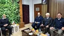 دیدار مدیرعامل با استاندار خوزستان و ارائه گزارش طرح‌های ملی شرکت