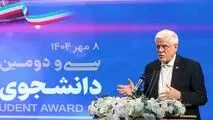 معاون اول رئیس‌جمهور در سی و دومین جشنواره دانشجوی نمونه کشوری:
ظرفیت مردم، دانشمندان و جوانان برجسته و علمی کشور، اجرایی کردن فعل «می‌توانیم» است/ جنگ ۱۲ روزه وزن‌کشی علم و فناوری بود/رفع دغدغه‌های دانشگاه‌ها باید جز اقدامات راهبردی باشد/ امروز فرصت ت