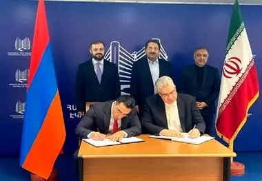تفاهم‌نامه تهاتر کالا بین ایران و ارمنستان امضا شد
