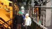 بازدید از بخش‌های فولادسازی و مواد اولیه