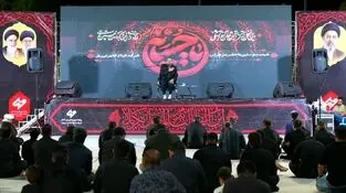 فولاد غدیر نی‌ریز میزبان نخستین شب عزاداری محرم با رنگ خدمت و ارادت حسینی