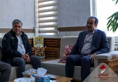 دیدار مدیرعامل جدید صبانور با فرماندار بیجار
