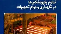 تداوم رکوردشکنی‌ها در نگهداری و دوام تجهیزات
ثبت عدد کم‌نظیر ۱۳۳۵ ذوب؛ جهشی بزرگ در کاهش هزینه‌های تولید