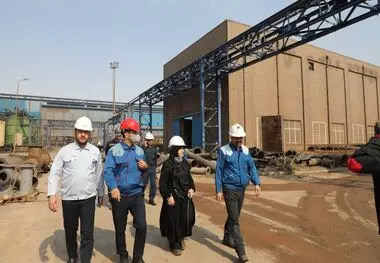 بازدید معاون توسعه سرمایه های انسانی فولاد سنگان و تأکید بر تقویت هم‌افزایی سازمانی