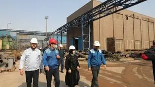 بازدید معاون توسعه سرمایه های انسانی فولاد سنگان و تأکید بر تقویت هم‌افزایی سازمانی