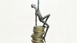 کاریکاتور - گران شدن و اختلال در اینترنت