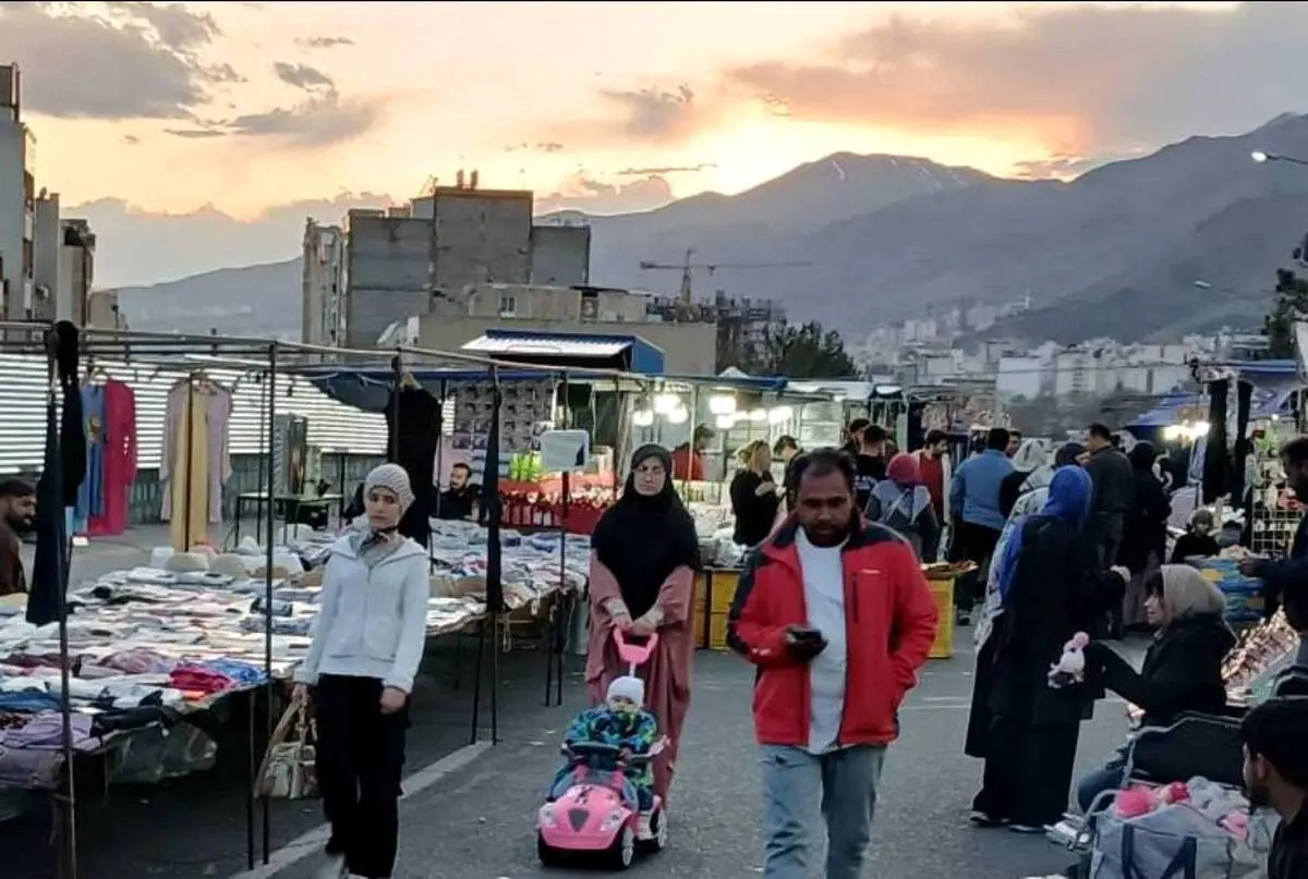 با هدف حمایت از کسب و کارهای خانگی و سیار در شرایط جنگی انجام شد آغاز به کار نخستین روز بازار منطقه ای سال جدید در شمیران
