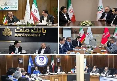 دیدار مدیرعامل بانک ملت با مدیران ۱۰ مجموعه بزرگ تولیدی و صنعتی کشور با هدف حمایت از تولید و اشتغال
