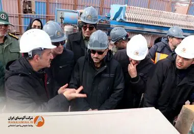افتتاح متمرکز پروژه‌های شرکت آلومینای ایران همزمان با ایام الله دهه مبارک فجر