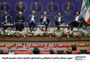 تحول دیجیتال راه‌آهن؛ از هم‌افزایی با همراه اول تا تعریف شراکت راهبردی فناورانه

