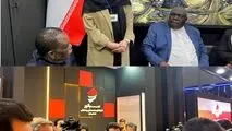 حضور وزیر صمت و معاون رییس جمهور زیمبابوه در غرفه صبانور