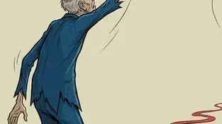 کاریکاتور - حقوق و معوقات بازنشستگان