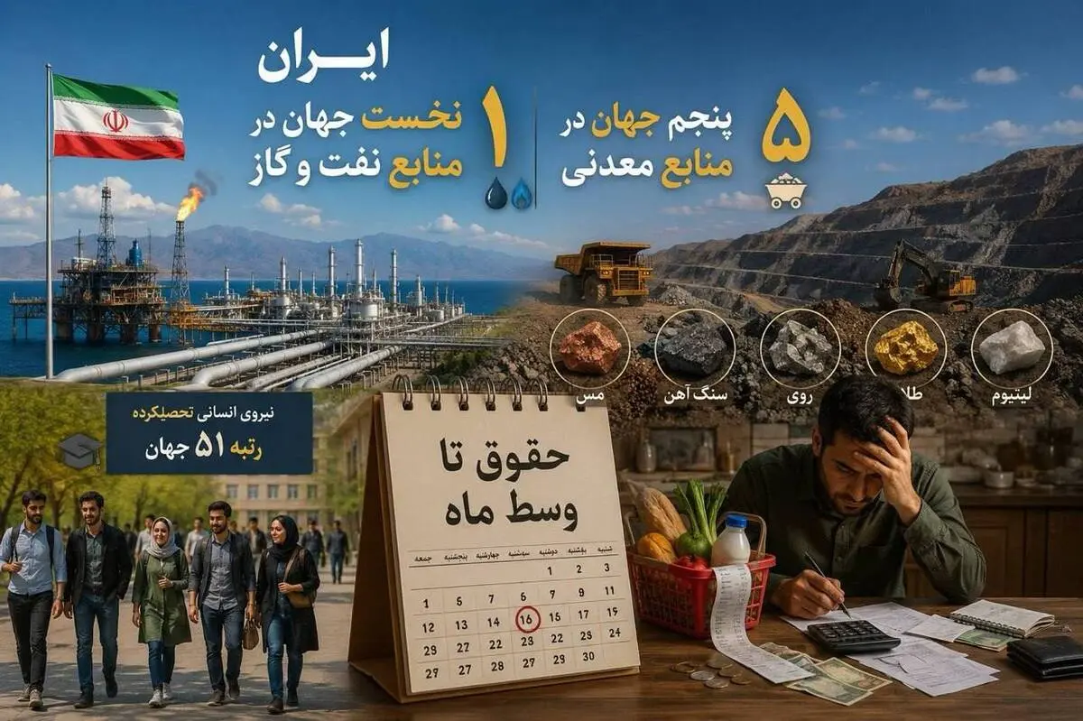 ایران ثروتمند ایرانی فقیر