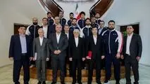 معاون اول رئیس‌جمهور قهرمانی تیم ملی وزنه برداری ایران را تبریک گفت؛دولت وفاق ملی به شما پهلوانان ایران زمین افتخار می کند