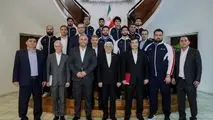 معاون اول رئیس‌جمهور قهرمانی تیم ملی وزنه برداری ایران را تبریک گفت؛دولت وفاق ملی به شما پهلوانان ایران زمین افتخار می کند
