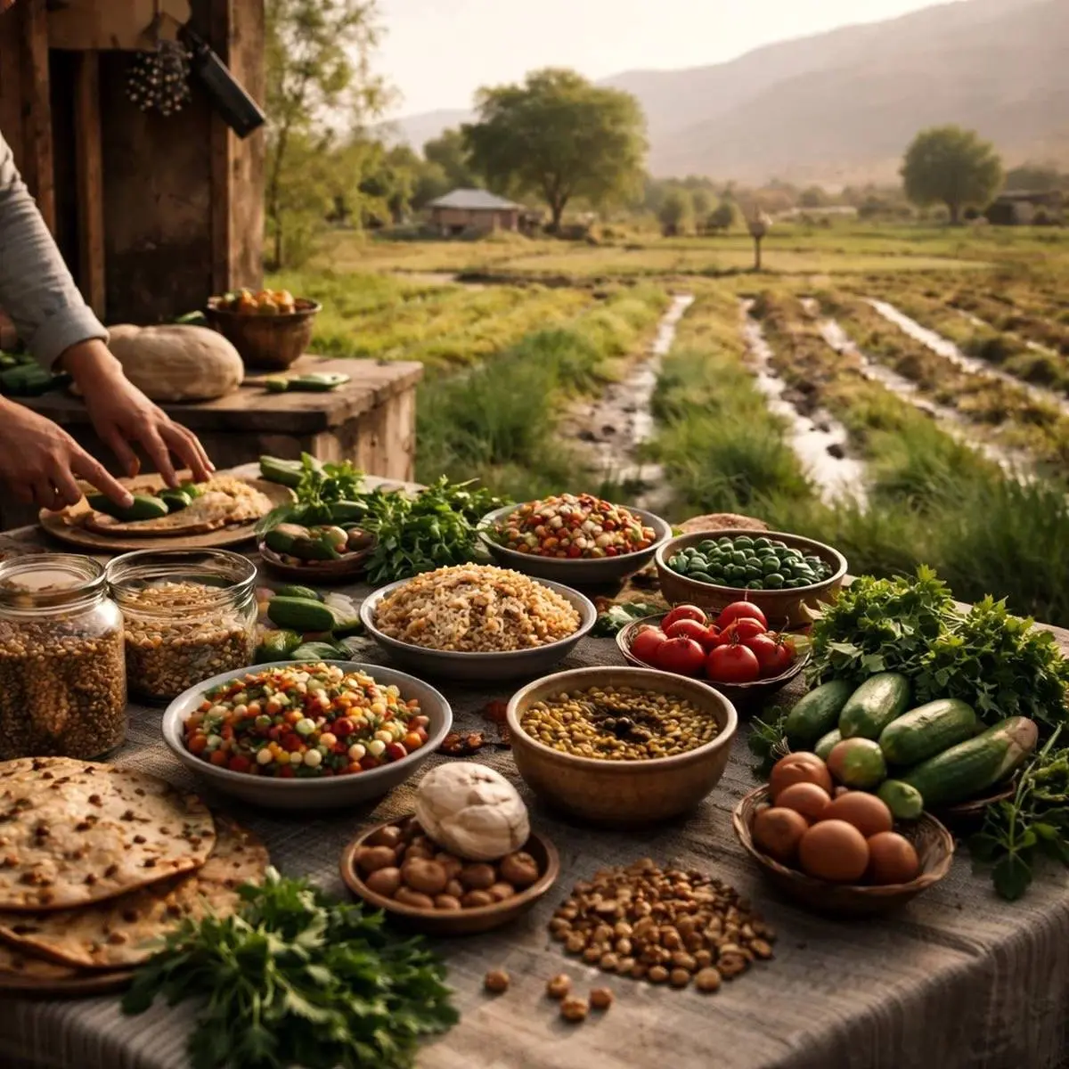 آنچه می‌خوریم، آنچه از دست می‌دهیم