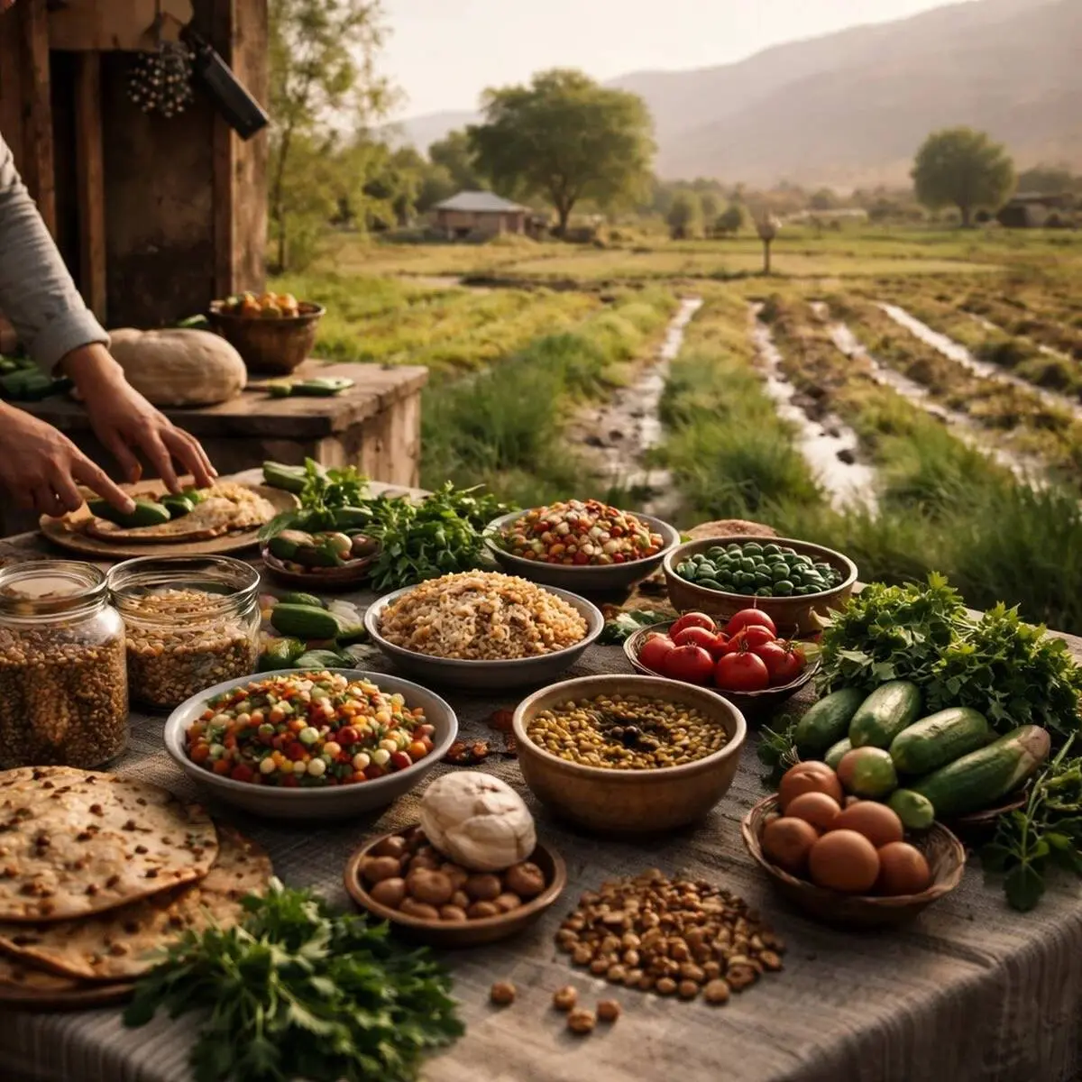 آنچه می‌خوریم، آنچه از دست می‌دهیم