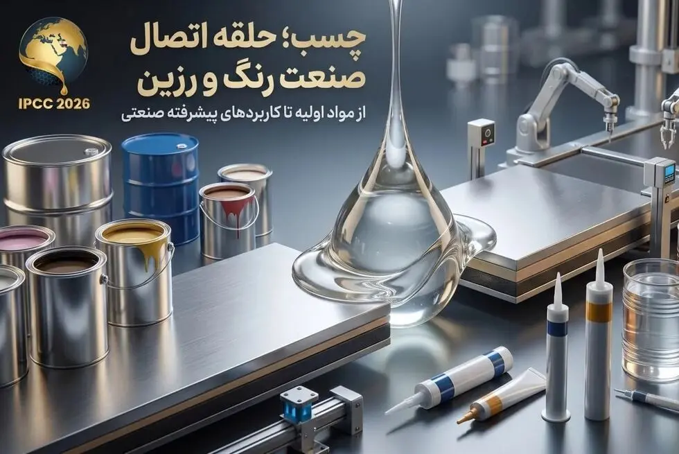 چسب؛ حلقه اتصال صنایع در نمایشگاه رنگ و رزین ۱۴۰۵
