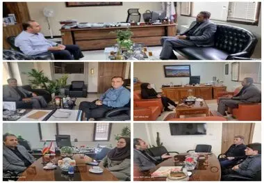 دیدار سرپرست مجتمع سنگ‌آهن سنگان با معاونان و مدیران سازمان ایمیدرو

