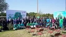 برگزاری آیین روز درختکاری در شرکت فولاد اکسین خوزستان

