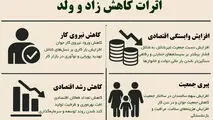 اثرات کاهش زاد و ولد