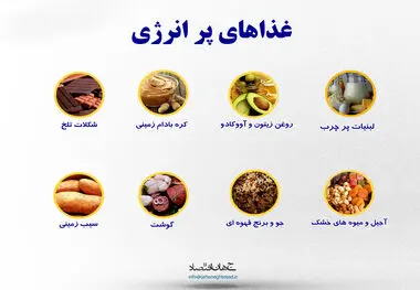 غذاهای پر انرژی