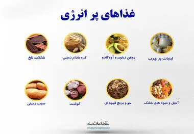 غذاهای پر انرژی