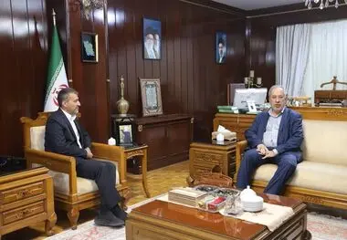 دیدار محمود صلاحی با حسین فروزان