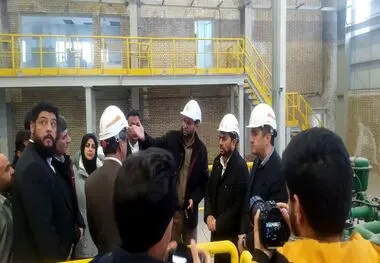بازدید محمد آقاجانلو، رئیس هیات عامل ایمیدرو و هیات همراه از طرح های در حال اجرای مجتمع مس سرچشمه

