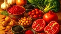 ابرغذاهای ایرانی از زرشک تا سیاه‌دانه