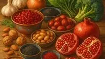 ابرغذاهای ایرانی از زرشک تا سیاه‌دانه