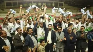 پیام دکتر احمدی در پی کسب قهرمانی تیم والیبال فولاد غدیر نی‌ریز در سوپر لیگ والیبال فارس