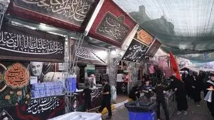 خدمت مواکب شرکت ملی مس به زائران در مهران، کربلا و نجف