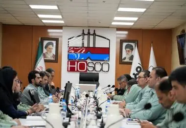 پایان ممیزی شخص ثالث استانداردهای مدیریتی در فولاد هرمزگان

