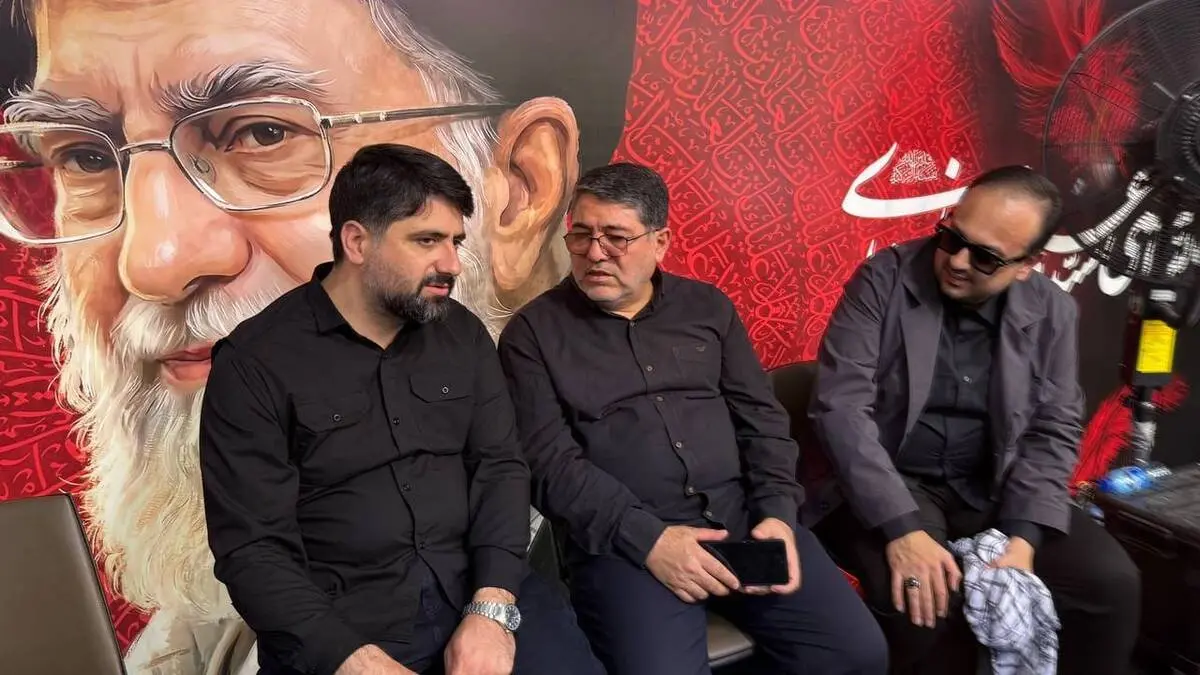 *بازدید مدیرعامل شرکت بین‌المللی توسعه صنایع و معادن غدیر از موکب فولاد غدیر نی‌ریز*