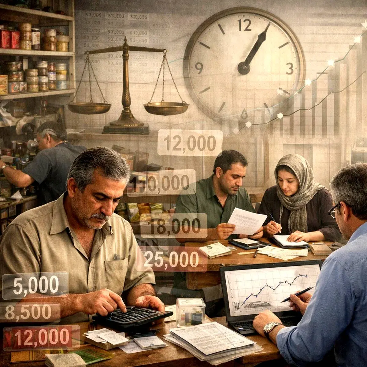 جهان اقتصاد بررسی می‌کند:
ریالِ بی‌پناه در طوفان قیمت‌ها