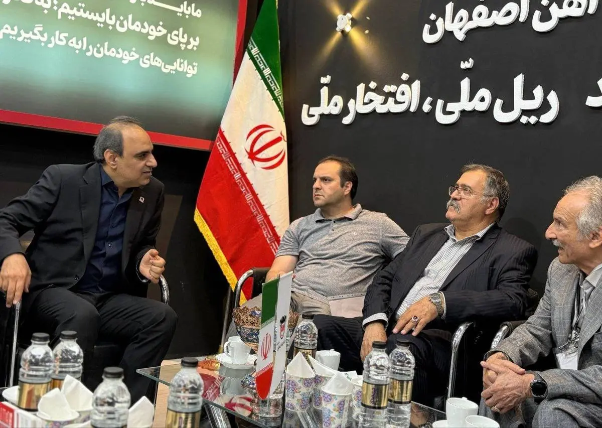 نشست راهبردی فولاد اکسین خوزستان و ذوبآهن اصفهان برای پایداری زنجیره فولاد کشور