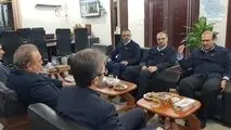 در راستای تعامل بیشتر با سازمان صمت؛ 

✔️ مدیرعامل شرکت فولاد خوزستان با سرپرست سازمان صمت خوزستان دیدار نمود 