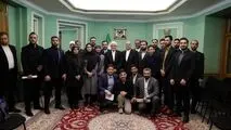 دیدار معاون اول رئیس‌جمهور با نمایندگان دانشجویان ایرانی دانشگاه‌های روسیه