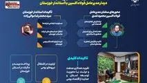 اینفوگرافی: نشست مدیرعامل شرکت فولاد اکسین خوزستان با استاندار خوزستان

