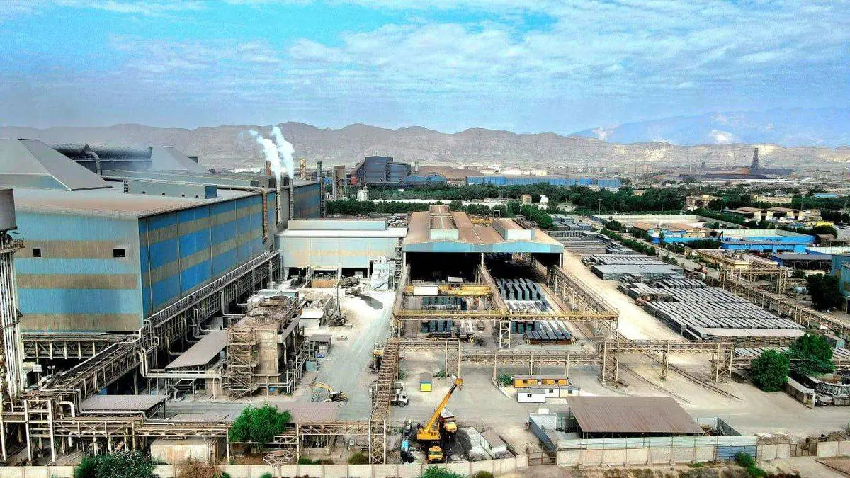 رشد 30 درصدی درآمد فولاد هرمزگان